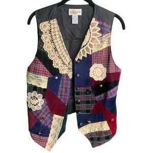 #5 Medium Cambridge Dry Goods Christmas sweater vest